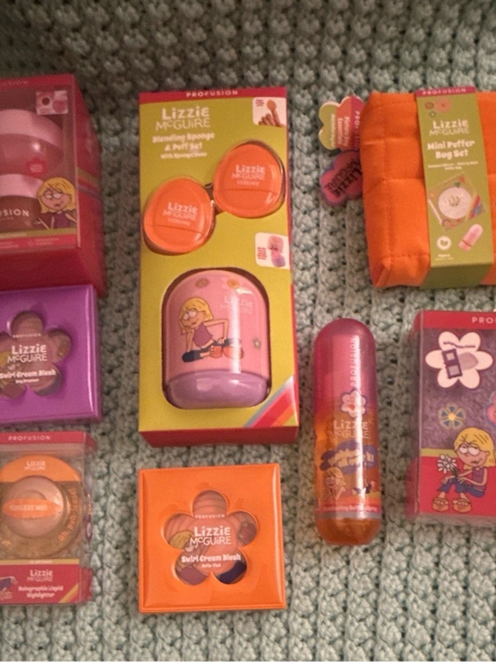Kids Bath & Body Set - Orange and Pink